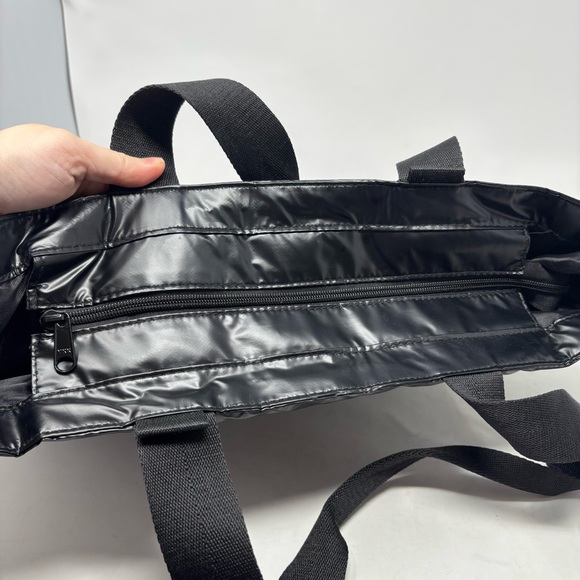 Beis The Expandable Black Puffy Tote Bag Unisex Discontinued - Picture 7 of 10